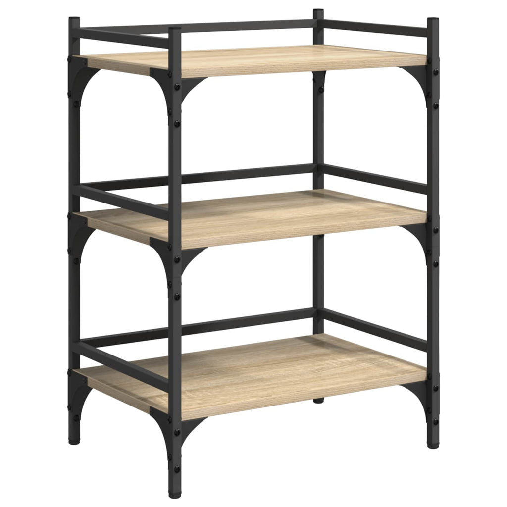 Küchentrolley Sonoma-Eiche 50 x 35 x 75,5 cm Holzwerkstoff