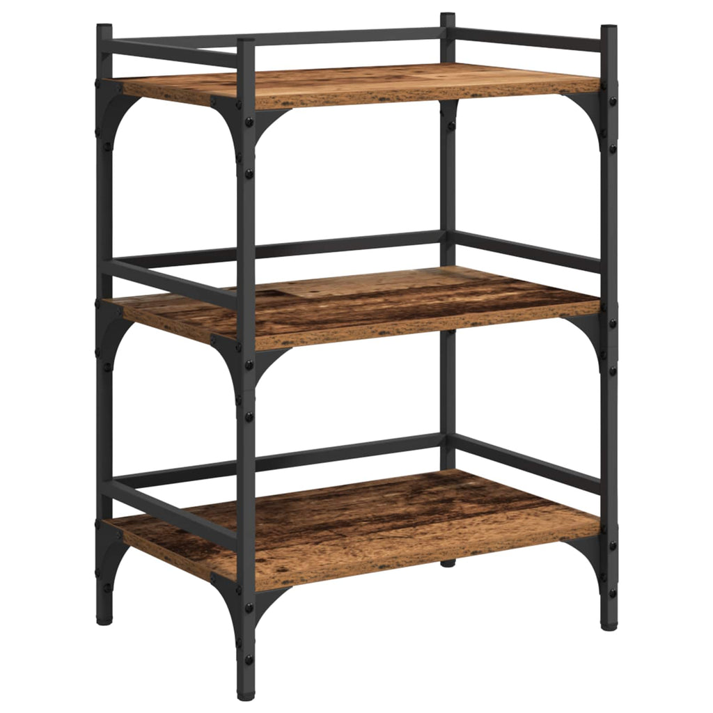 Küchentrolley Altholz 50 x 35 x 75,5 cm Holzwerkstoff