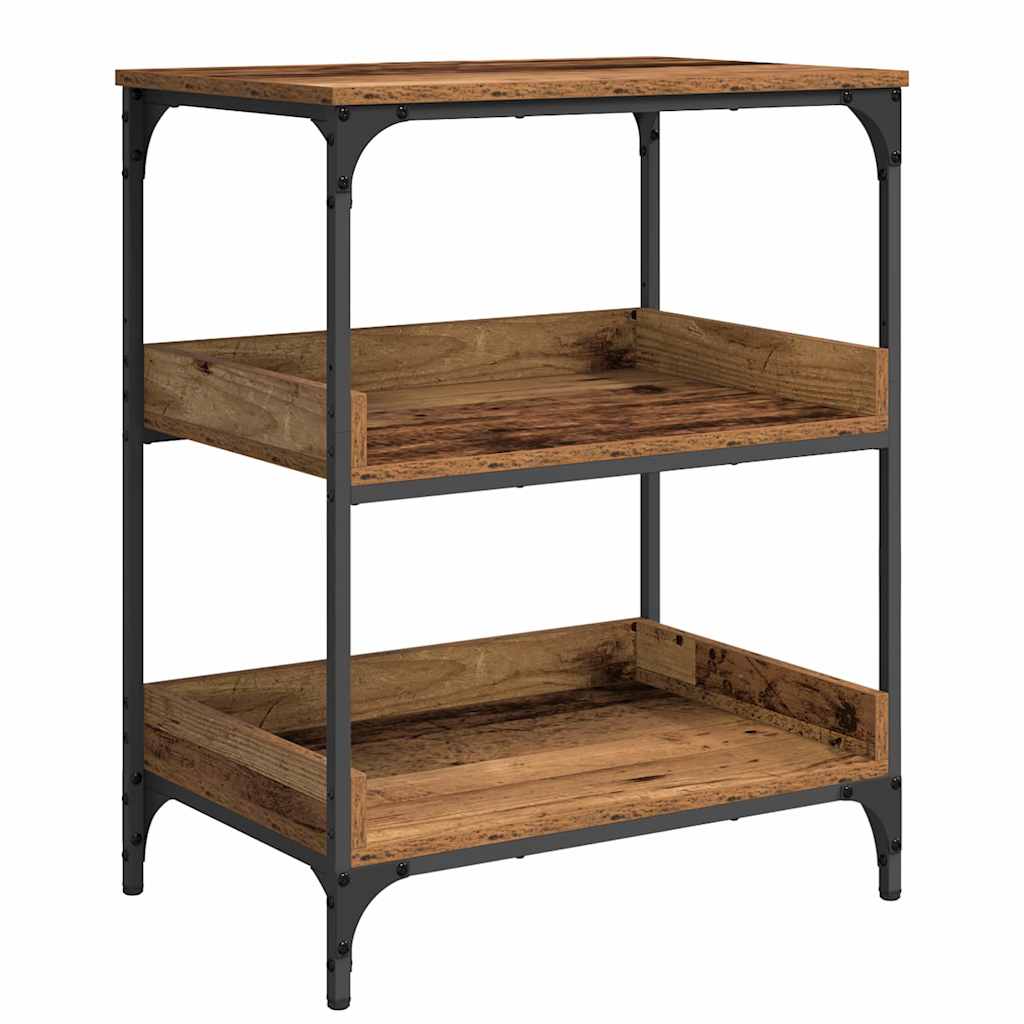 Küchentrolley Altholz 60 x 41 x 80,5 cm Holzwerkstoff