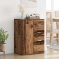 Sideboard mit Schubladen Altholz 59 x 39 x 80 cm Holzwerkstoff