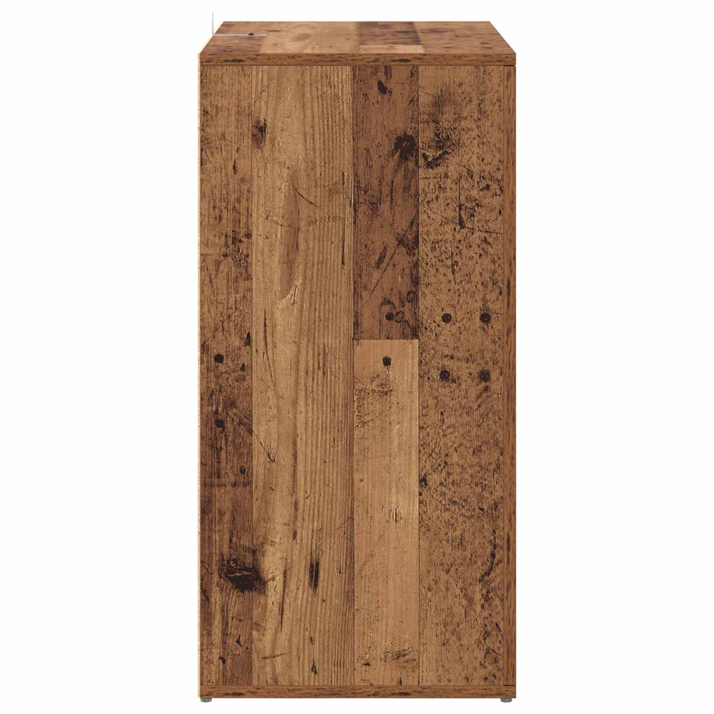 Sideboard mit Schubladen Altholz 59 x 39 x 80 cm Holzwerkstoff