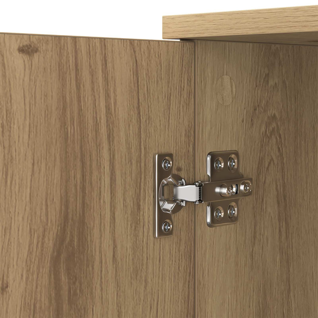 Sideboard Artisan-Eiche 59 x 39 x 80 cm Holzwerkstoff