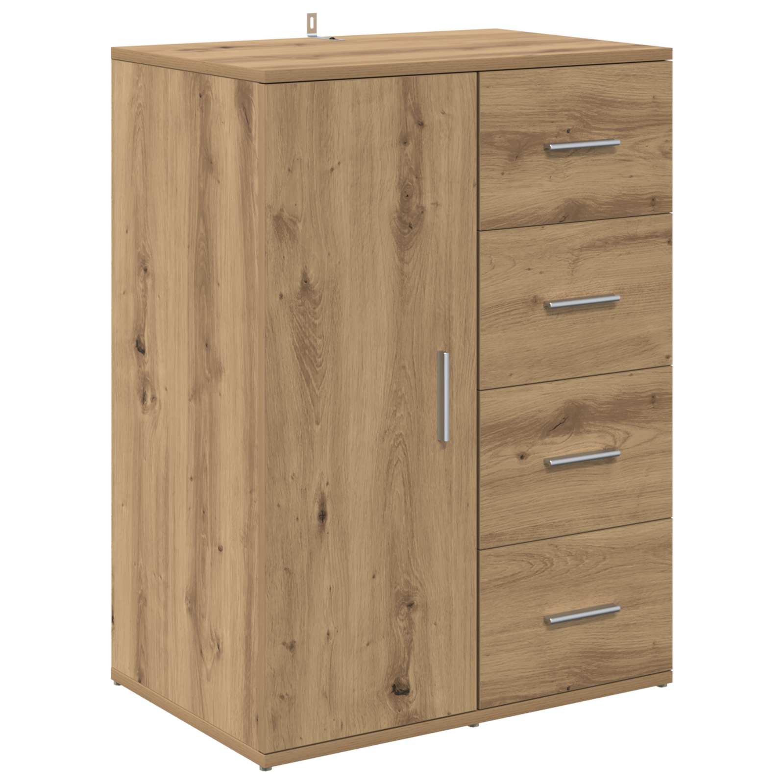 Sideboard Artisan-Eiche 59 x 39 x 80 cm Holzwerkstoff