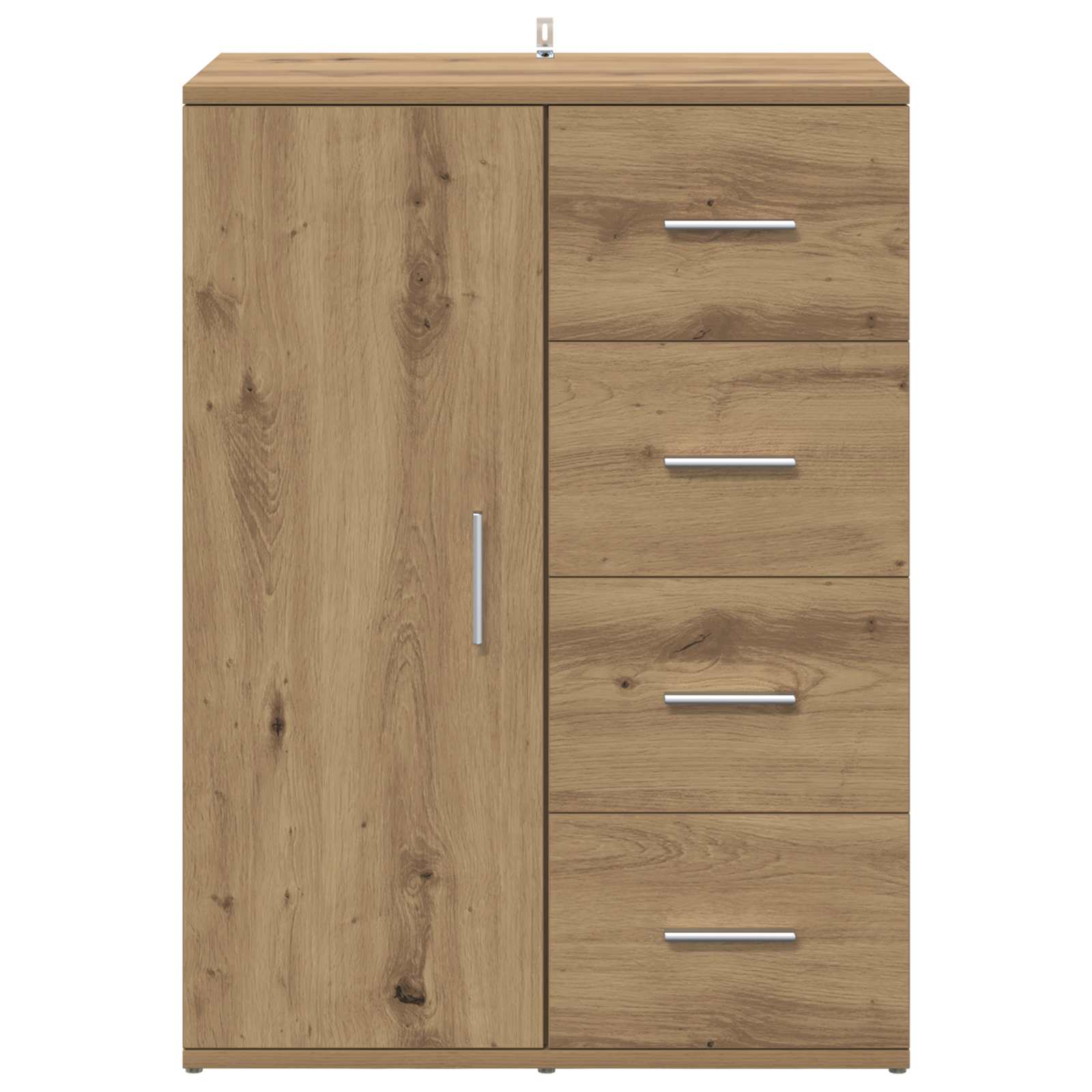 Sideboard Artisan-Eiche 59 x 39 x 80 cm Holzwerkstoff