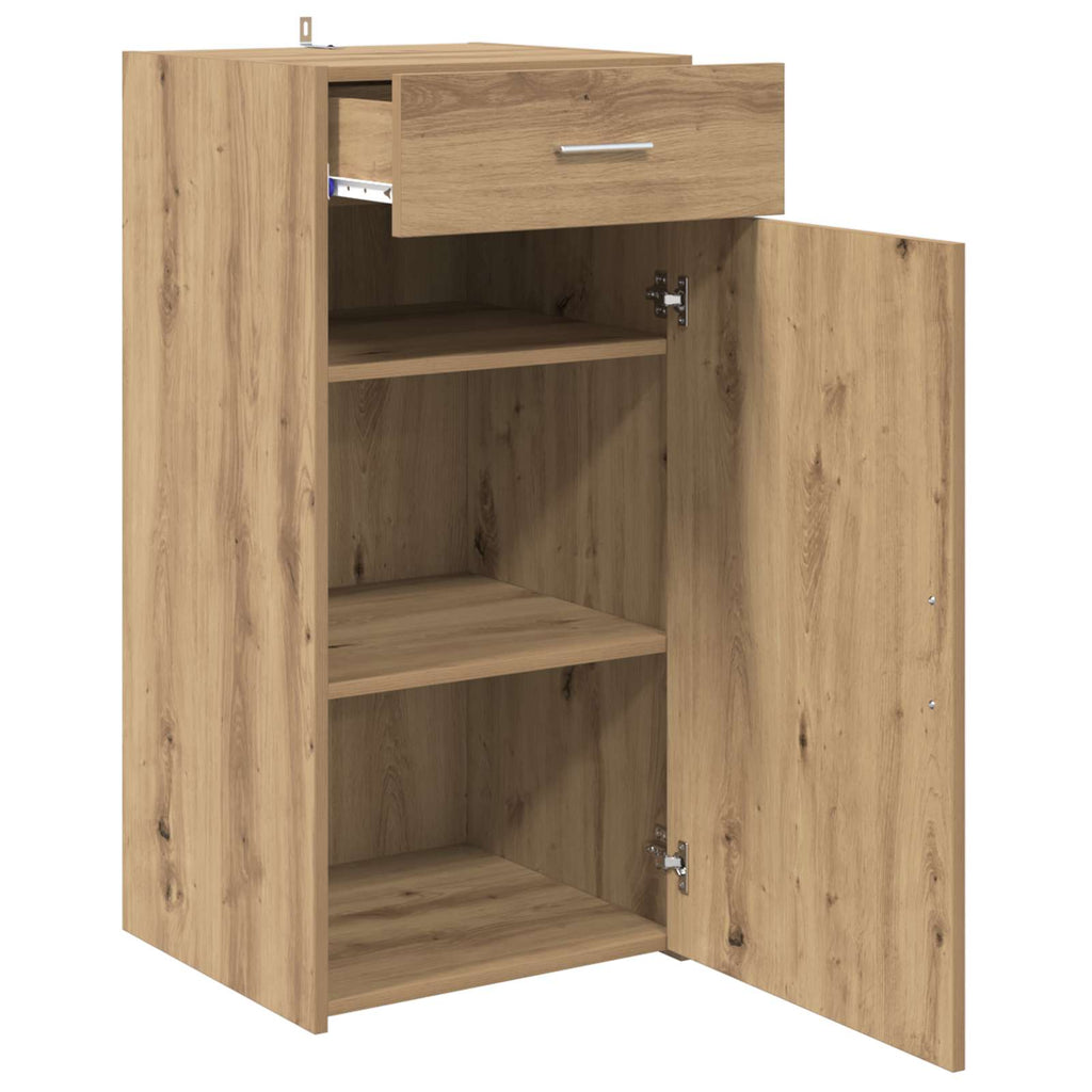 Sideboard Artisan-Eiche 45 x 42,5 x 93 cm Holzwerkstoff