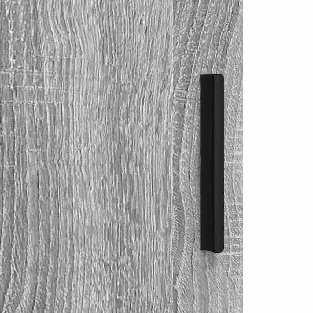 Badezimmerschrank mit Speicher Graues Sonoma 61 x 35 x 64 cm