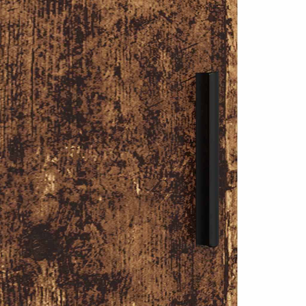 Badezimmerschrank mit Speicher mit Tür Altholz 61 x 35 x 64 cm