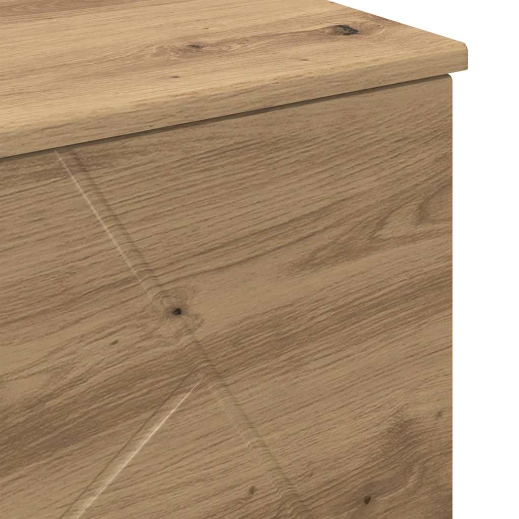 Badezimmerschrank mit Speicher Artisan-Eiche 76,5 x 35 x 64 cm