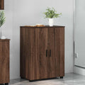 Badezimmerschrank mit Tür Braun Eichen-Optik 60 x 35 x 80 cm