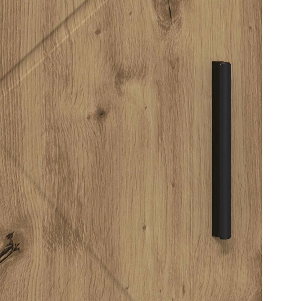 Badezimmerschrank mit Speicher Artisan-Eiche 60 x 35 x 80 cm