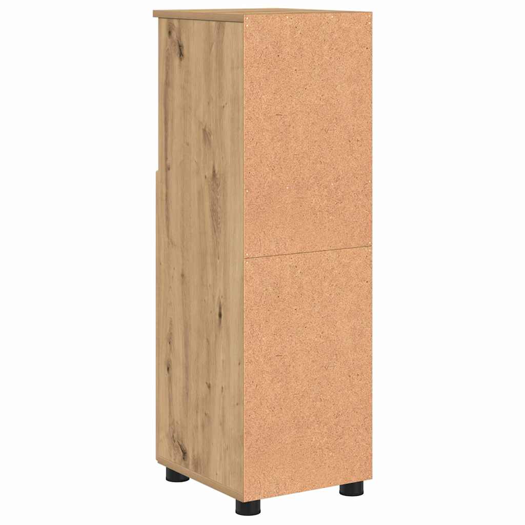 Badezimmerschrank mit Speicher Artisan-Eiche 30 x 35 x 95 cm