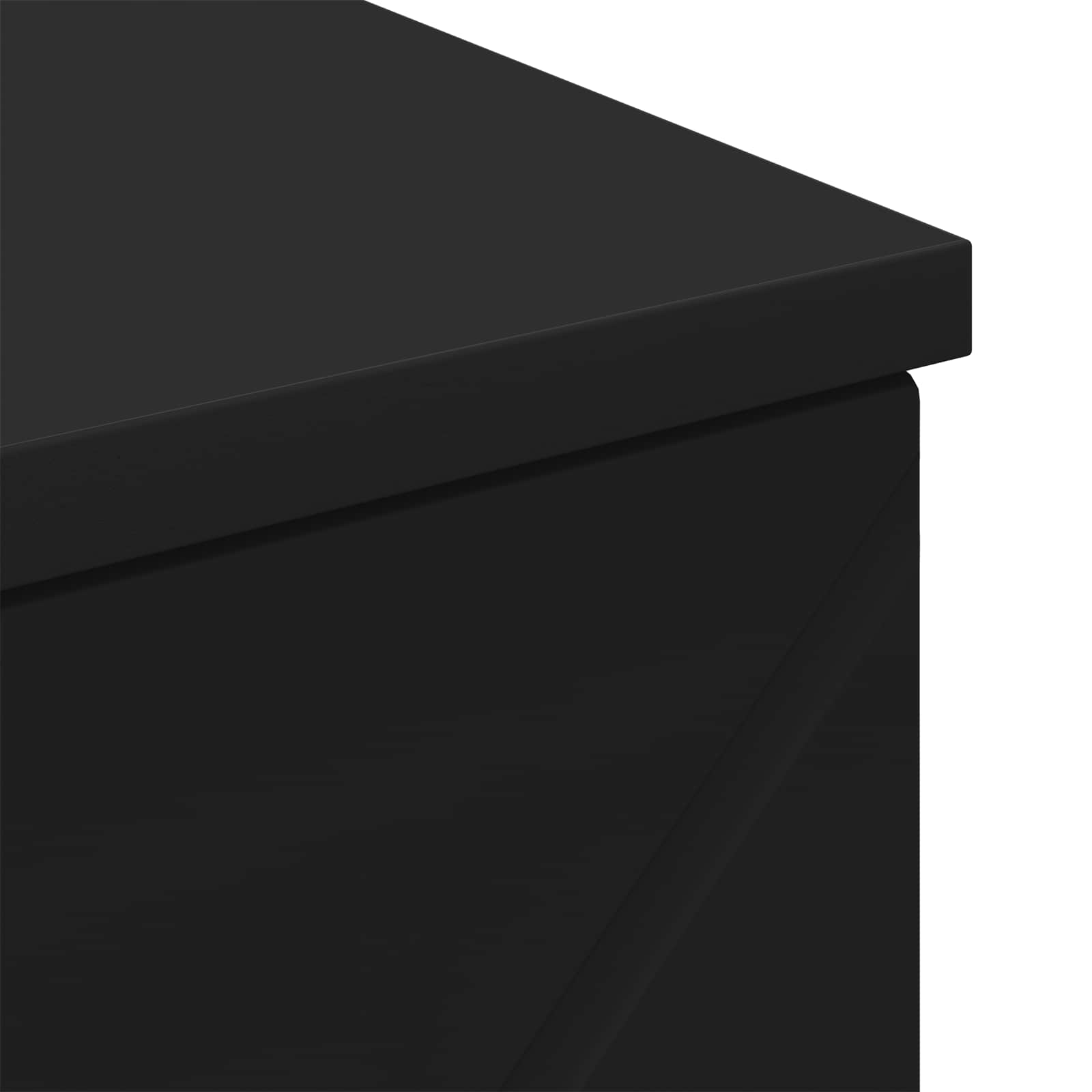 Badezimmerschrank mit Schubladen Schwarz 30 x 35 x 80 cm