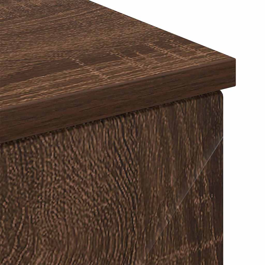 Badezimmerschrank mit Tür Braun Eichen-Optik 30 x 35 x 80 cm