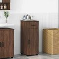 Badezimmerschrank mit Tür Braun Eichen-Optik 30 x 35 x 80 cm
