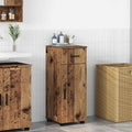 Badezimmerschrank mit Schubladen Altholz 30 x 35 x 80 cm