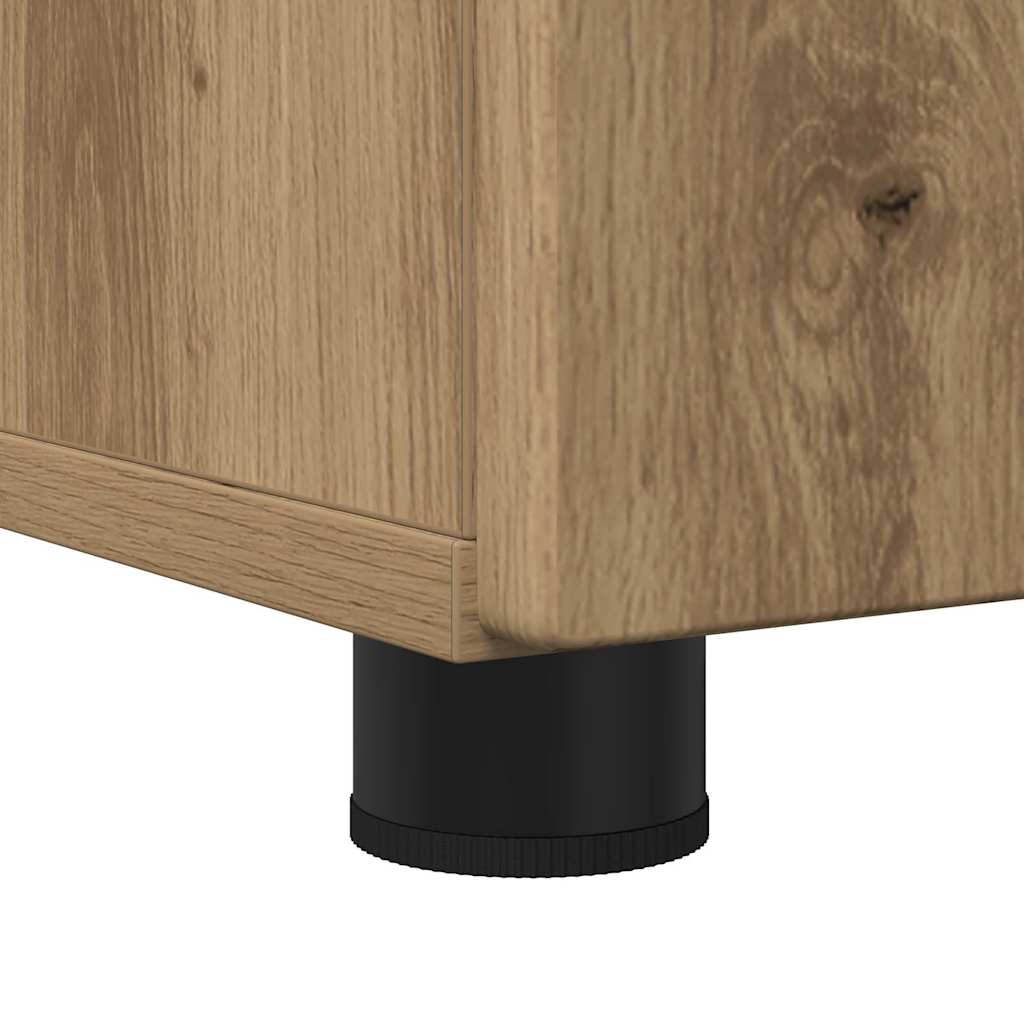 Badezimmerschrank mit Schubladen Artisan-Eiche 30 x 35 x 80 cm