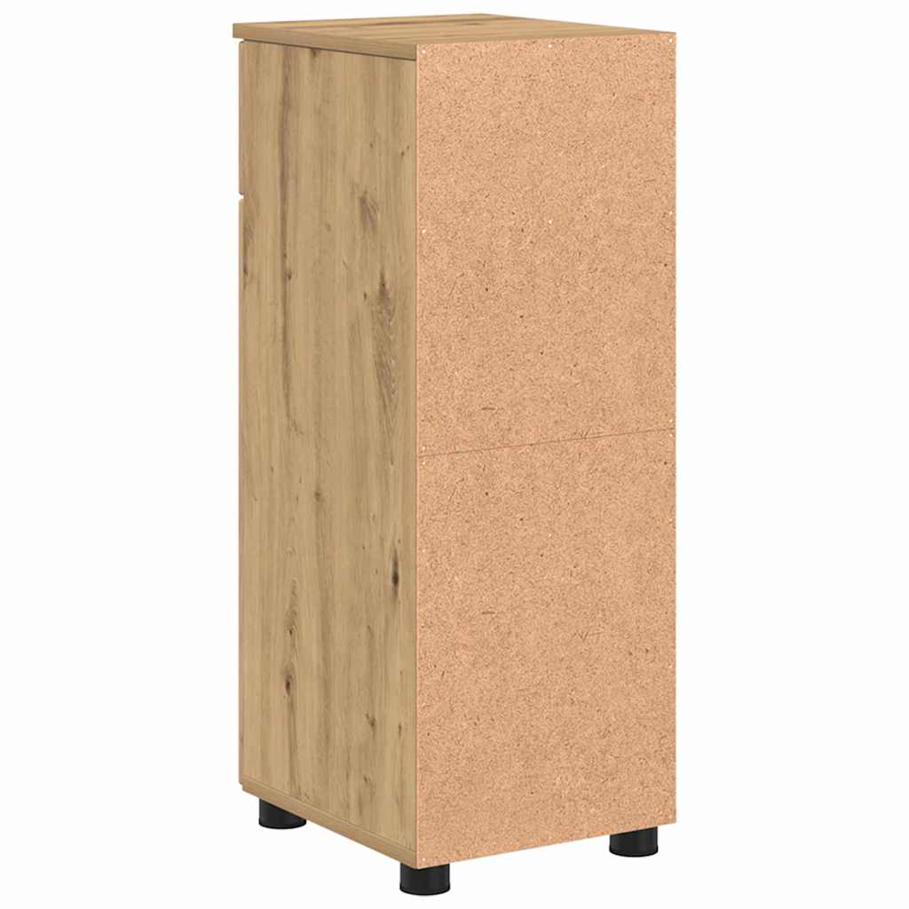 Badezimmerschrank mit Schubladen Artisan-Eiche 30 x 35 x 80 cm