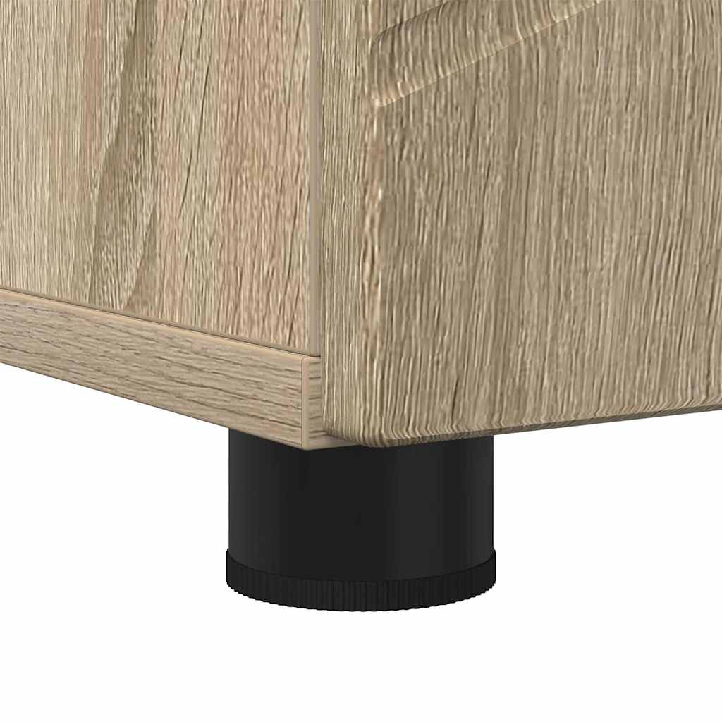 Badezimmerschrank mit Speicher Sonoma-Eiche 30 x 35 x 192 cm