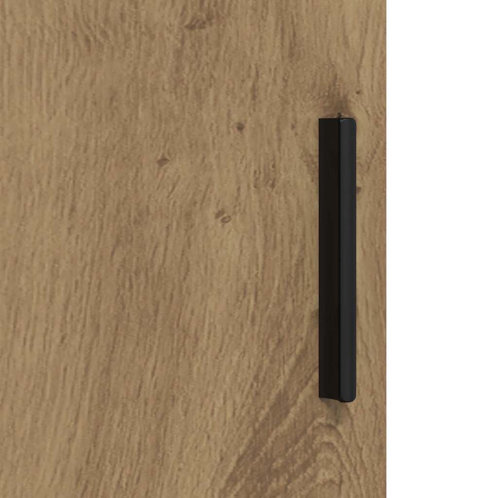 Badezimmerschrank mit Speicher Artisan-Eiche 30 x 35 x 192 cm