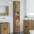 Badezimmerschrank mit Speicher Artisan-Eiche 30 x 35 x 192 cm
