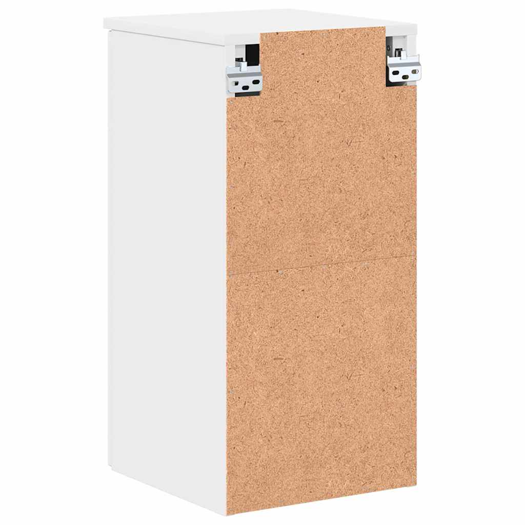 Badezimmerschrank Weiß 30 x 31,5 x 61 cm Holzwerkstoff & Metall