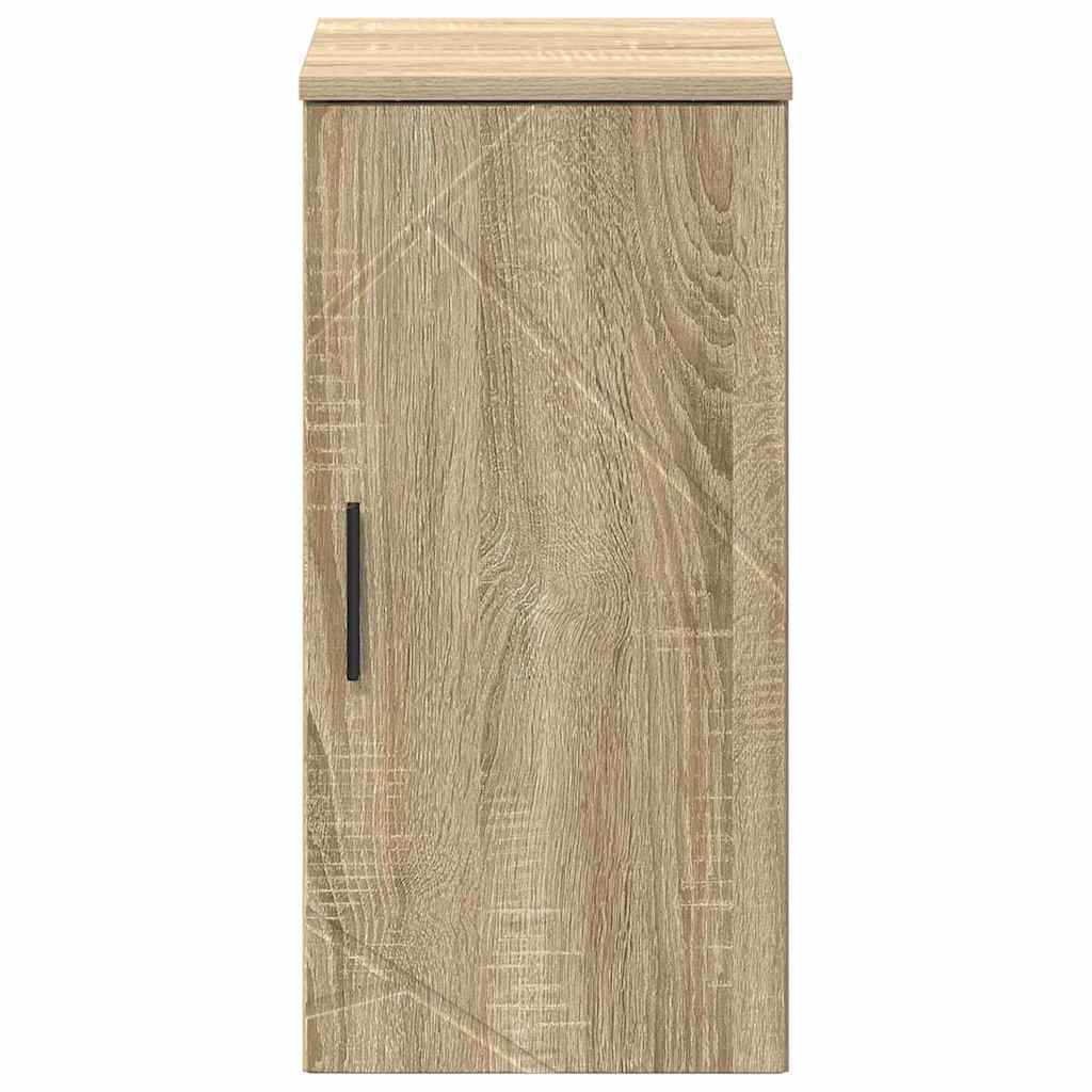 Badezimmerschrank Wandmontiert Sonoma-Eiche 30 x 31,5 x 61 cm