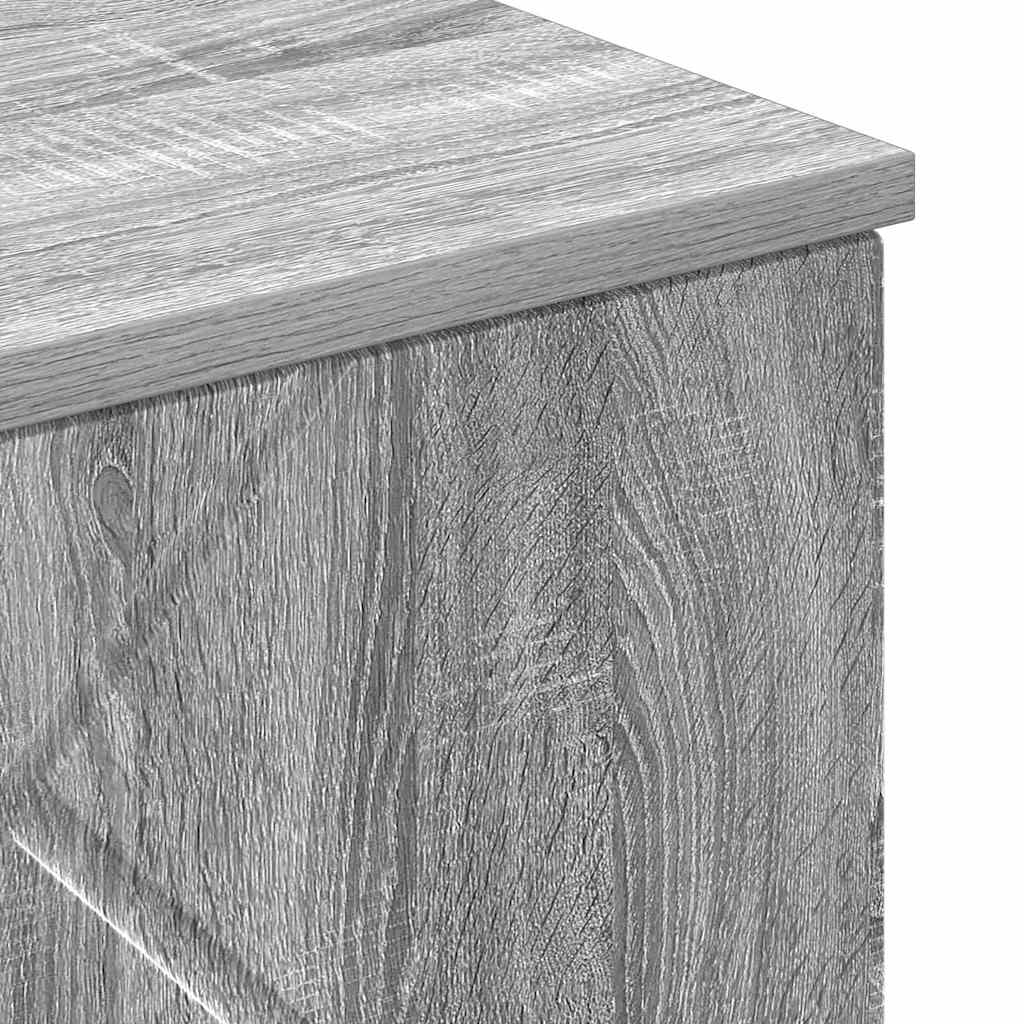 Badezimmerschrank Wandmontiert Graues Sonoma 30 x 31,5 x 61 cm