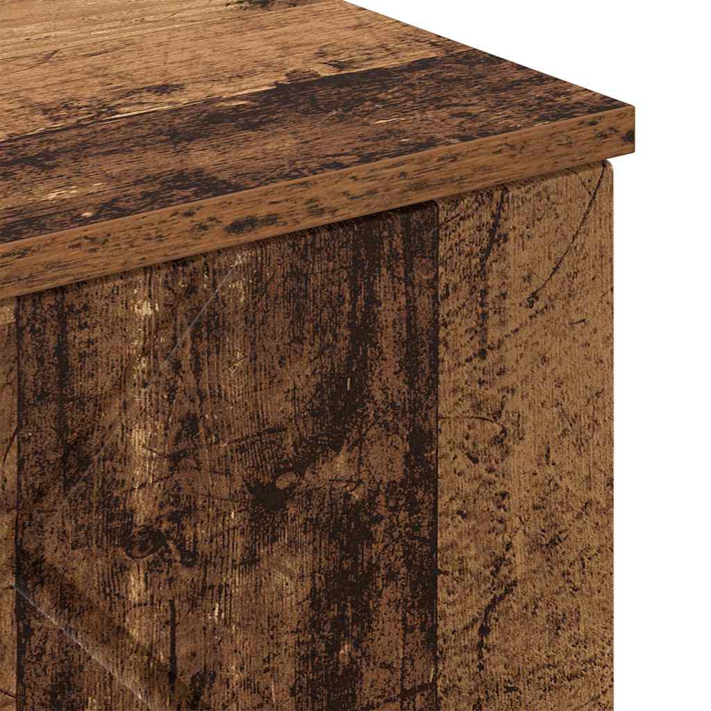 Badezimmerschrank Wandmontiert Altholz 30 x 31,5 x 61 cm