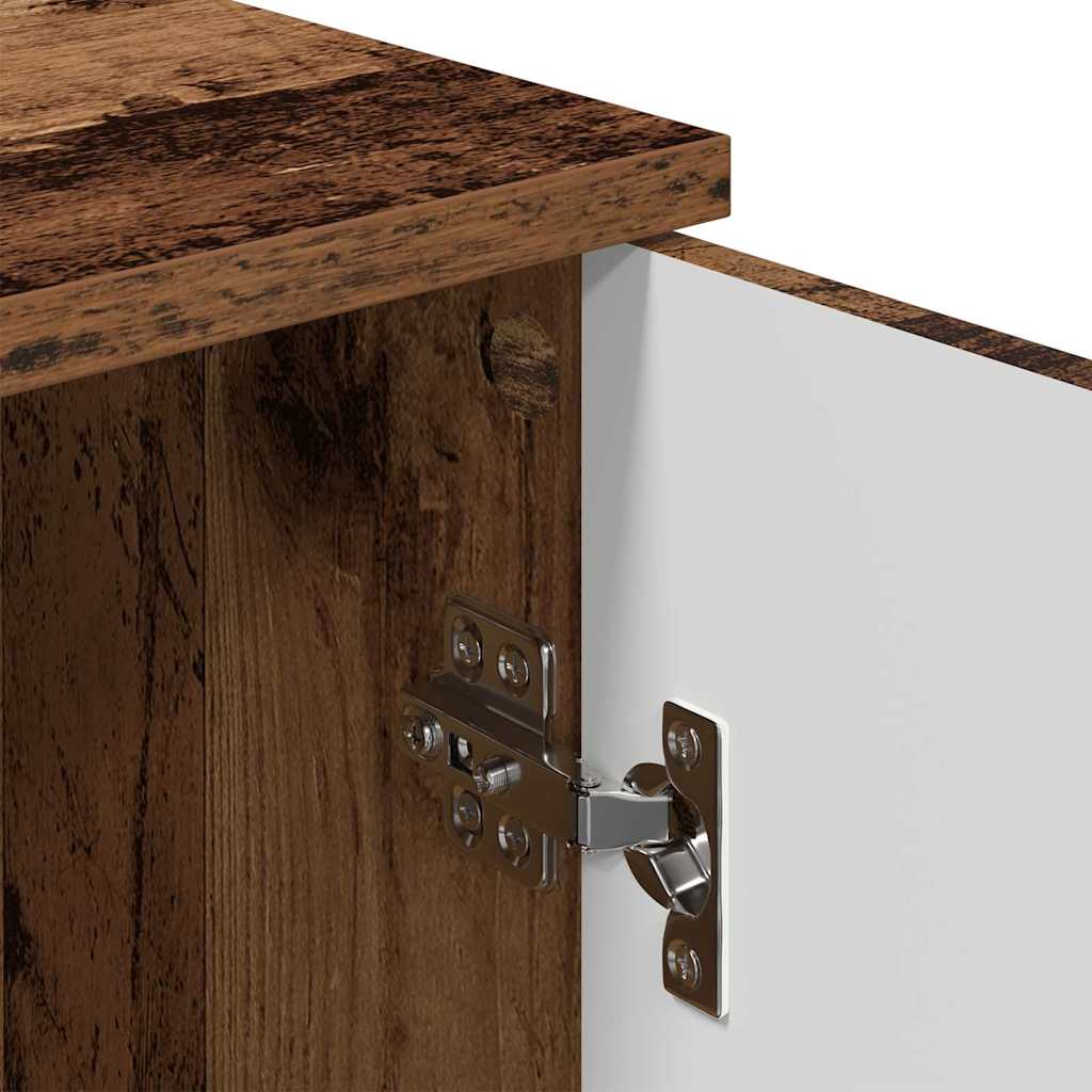 Badezimmerschrank Wandmontiert Altholz 30 x 31,5 x 61 cm