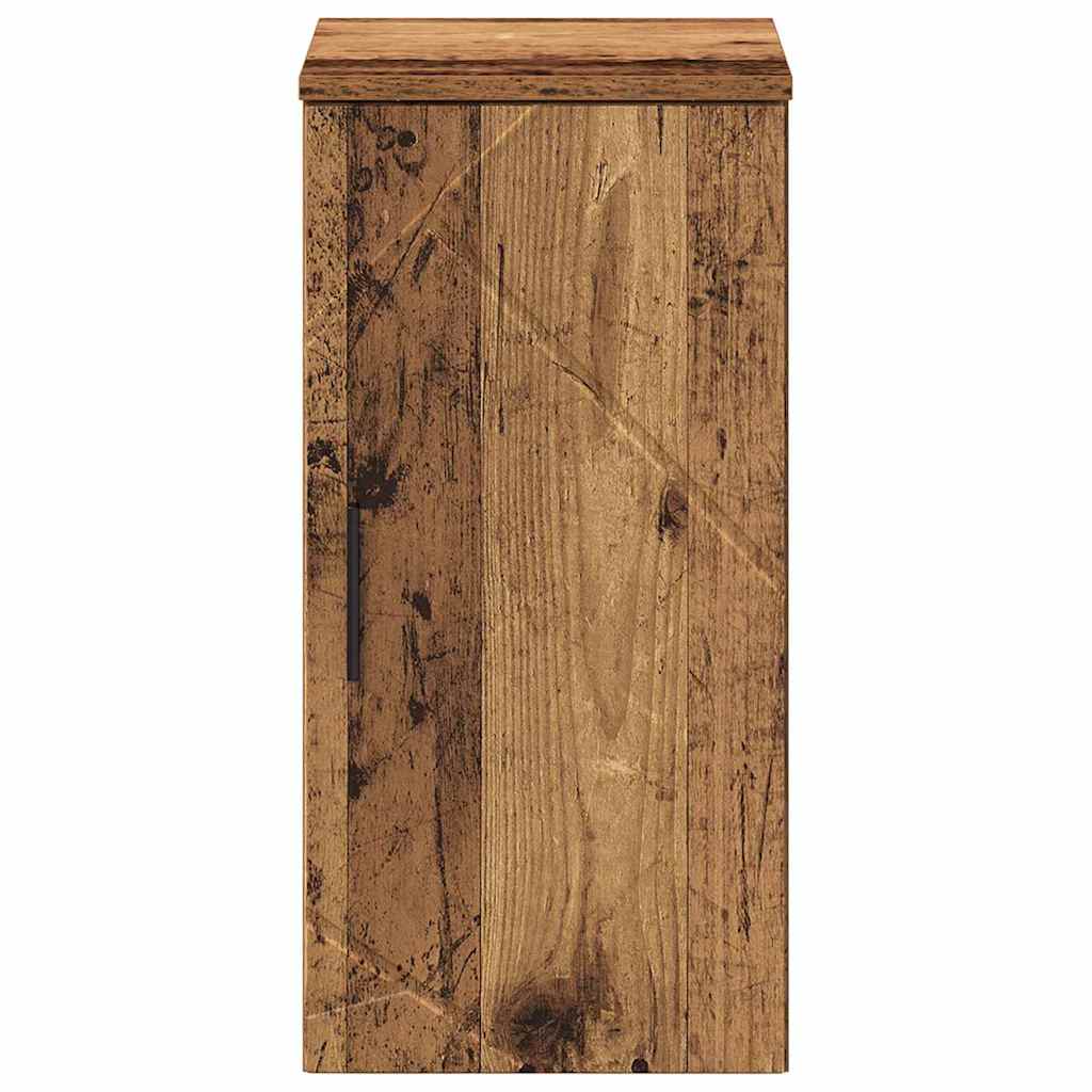 Badezimmerschrank Wandmontiert Altholz 30 x 31,5 x 61 cm