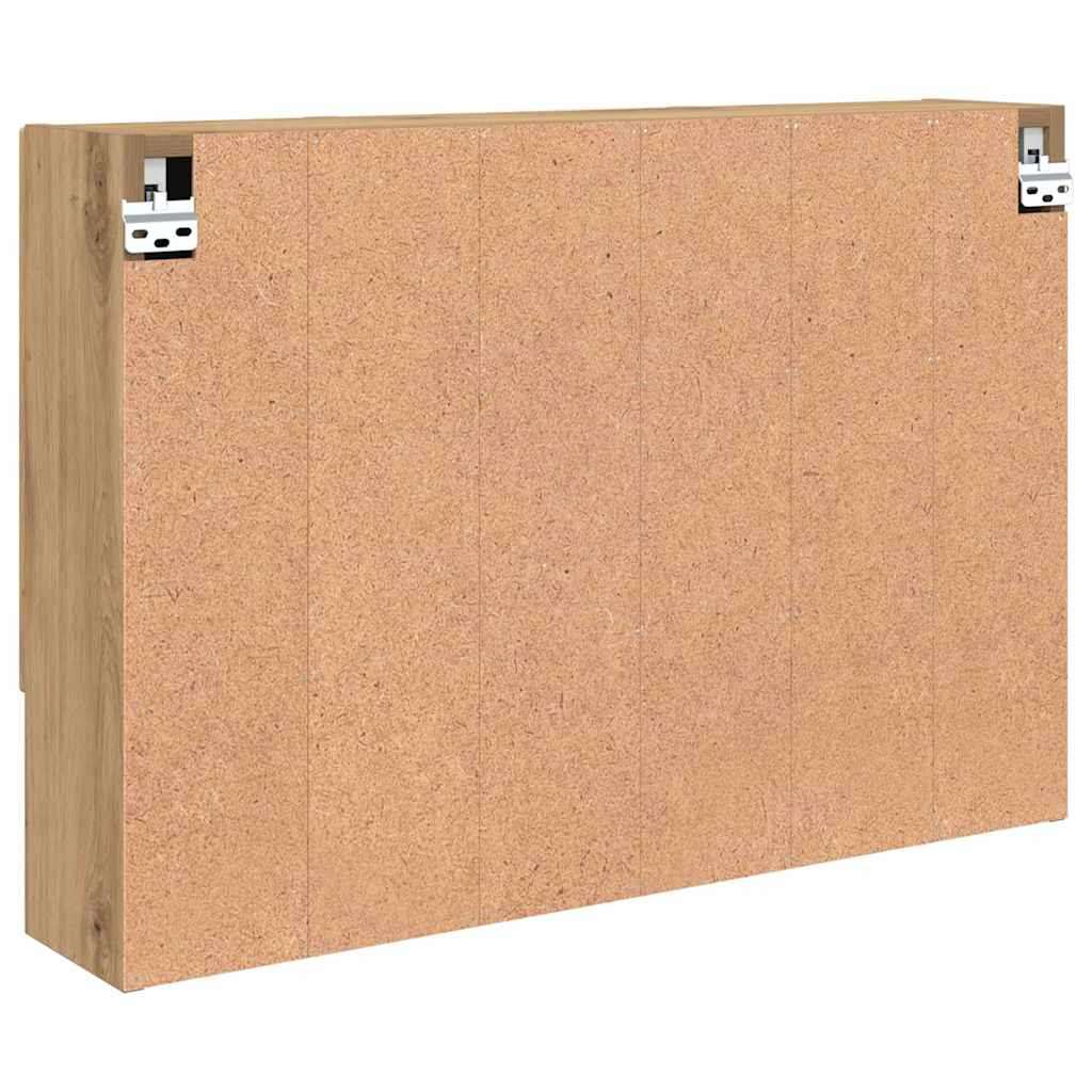Spiegelschrank Artisan-Eiche 80 x 17 x 55 cm Holzwerkstoff