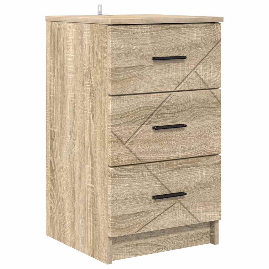 Nachttisch Sonoma-Eiche 38 x 38 x 66 cm Holzwerkstoff