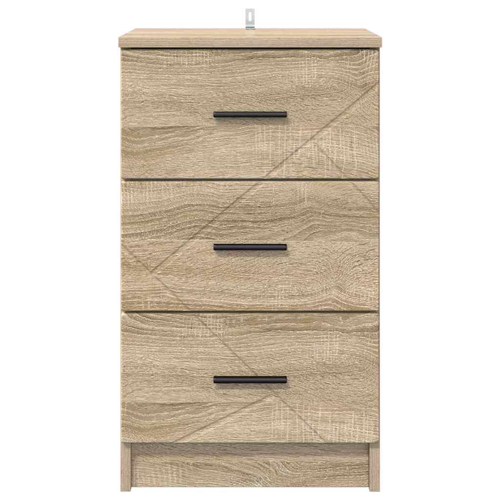 Nachttisch Sonoma-Eiche 38 x 38 x 66 cm Holzwerkstoff