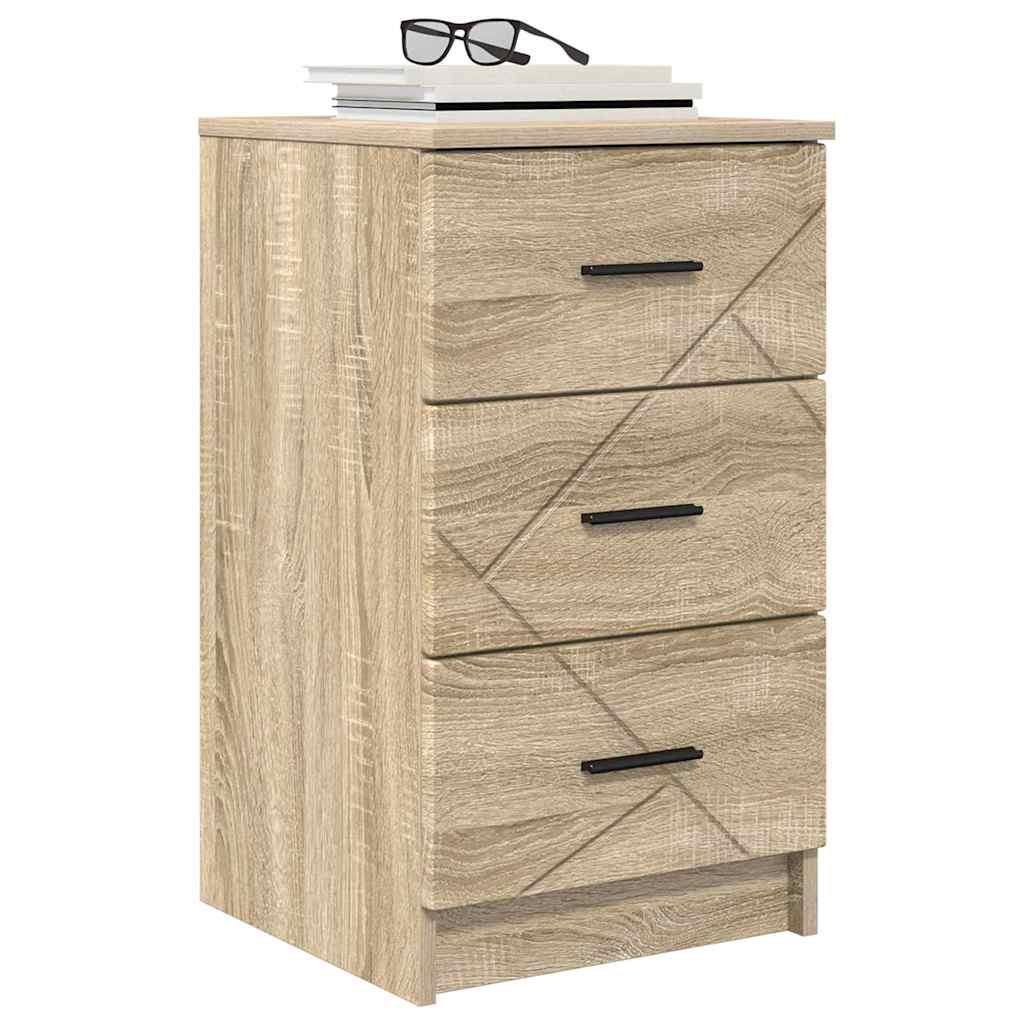 Nachttisch Sonoma-Eiche 38 x 38 x 66 cm Holzwerkstoff