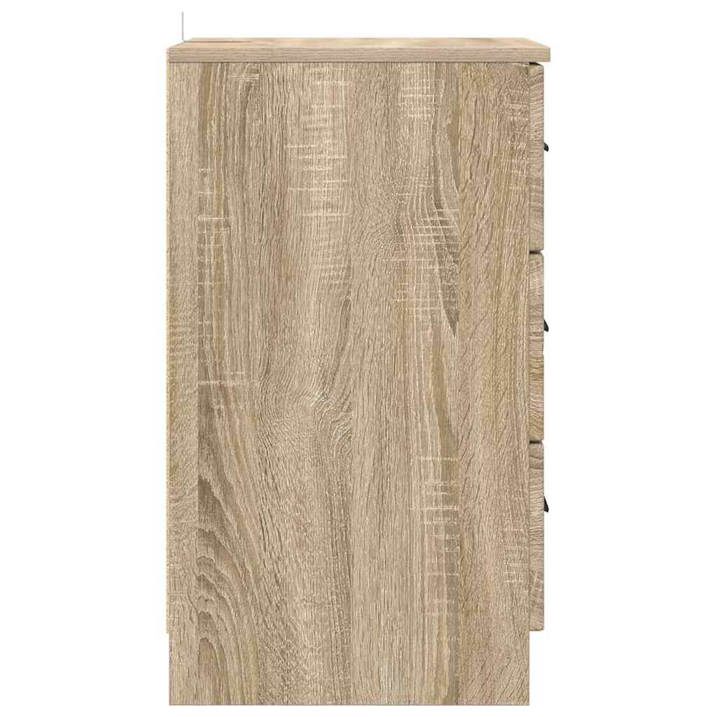 Nachttisch Sonoma-Eiche 38 x 38 x 66 cm Holzwerkstoff