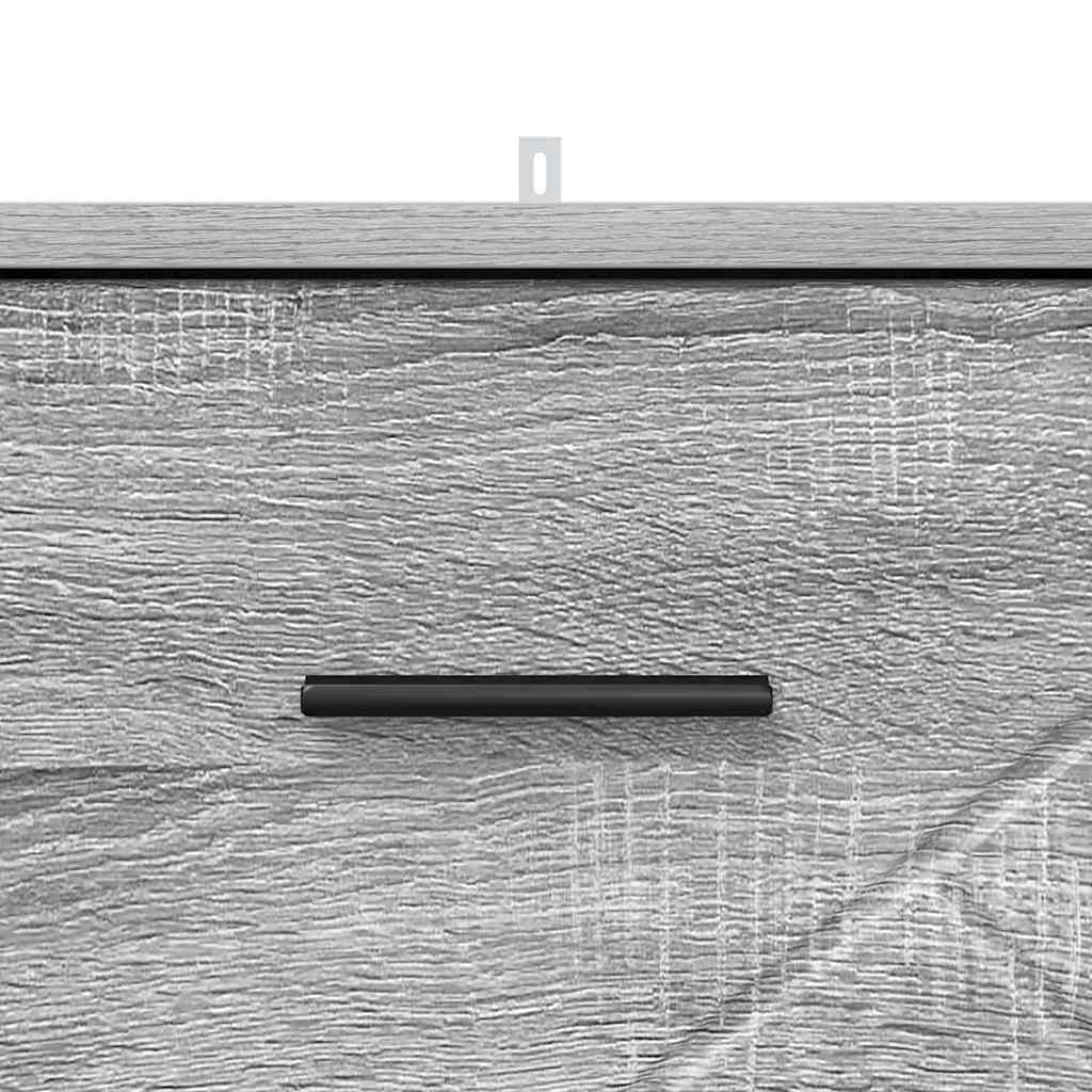 Nachttisch Grau Sonoma 38 x 38 x 66 cm Holzwerkstoff