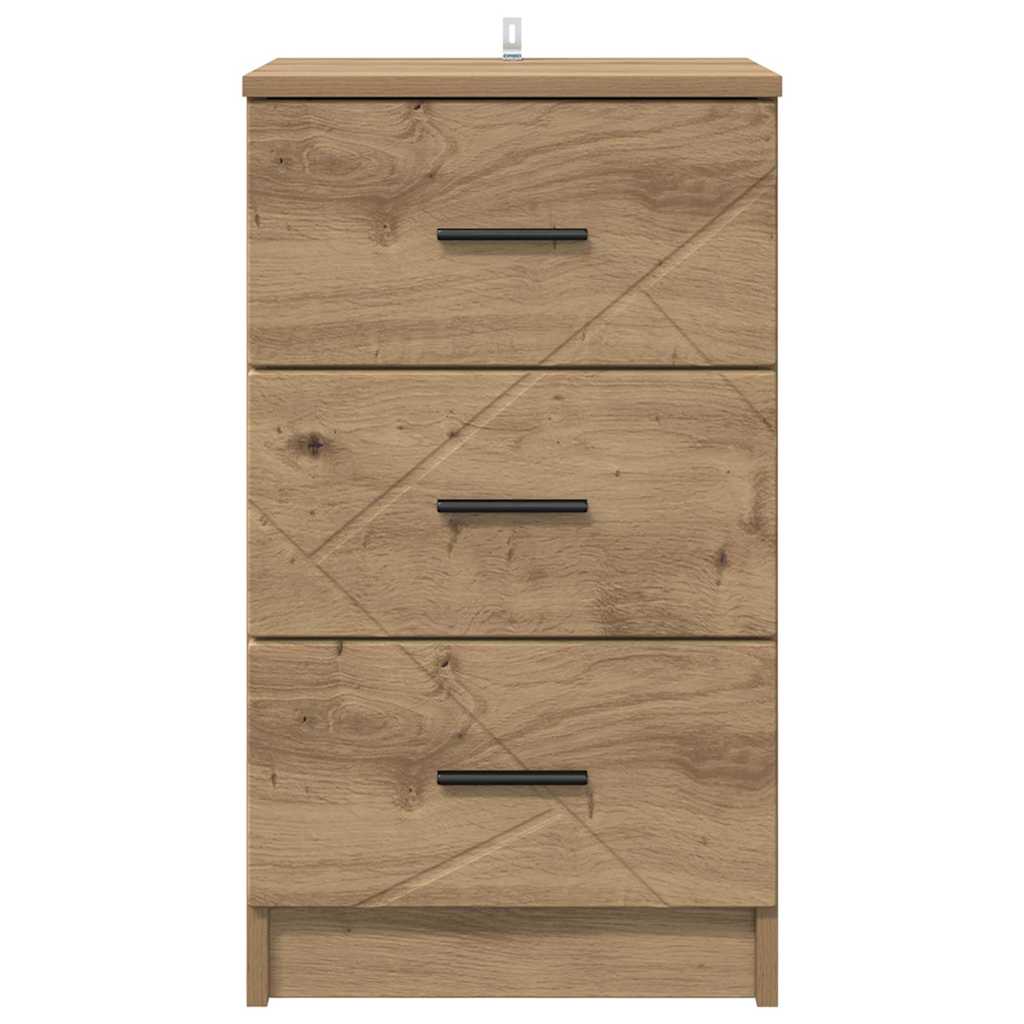 Nachttisch Artisan-Eiche 38 x 38 x 66 cm Holzwerkstoff