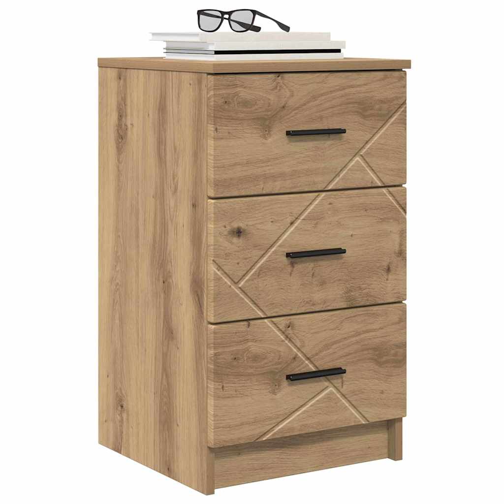 Nachttisch Artisan-Eiche 38 x 38 x 66 cm Holzwerkstoff