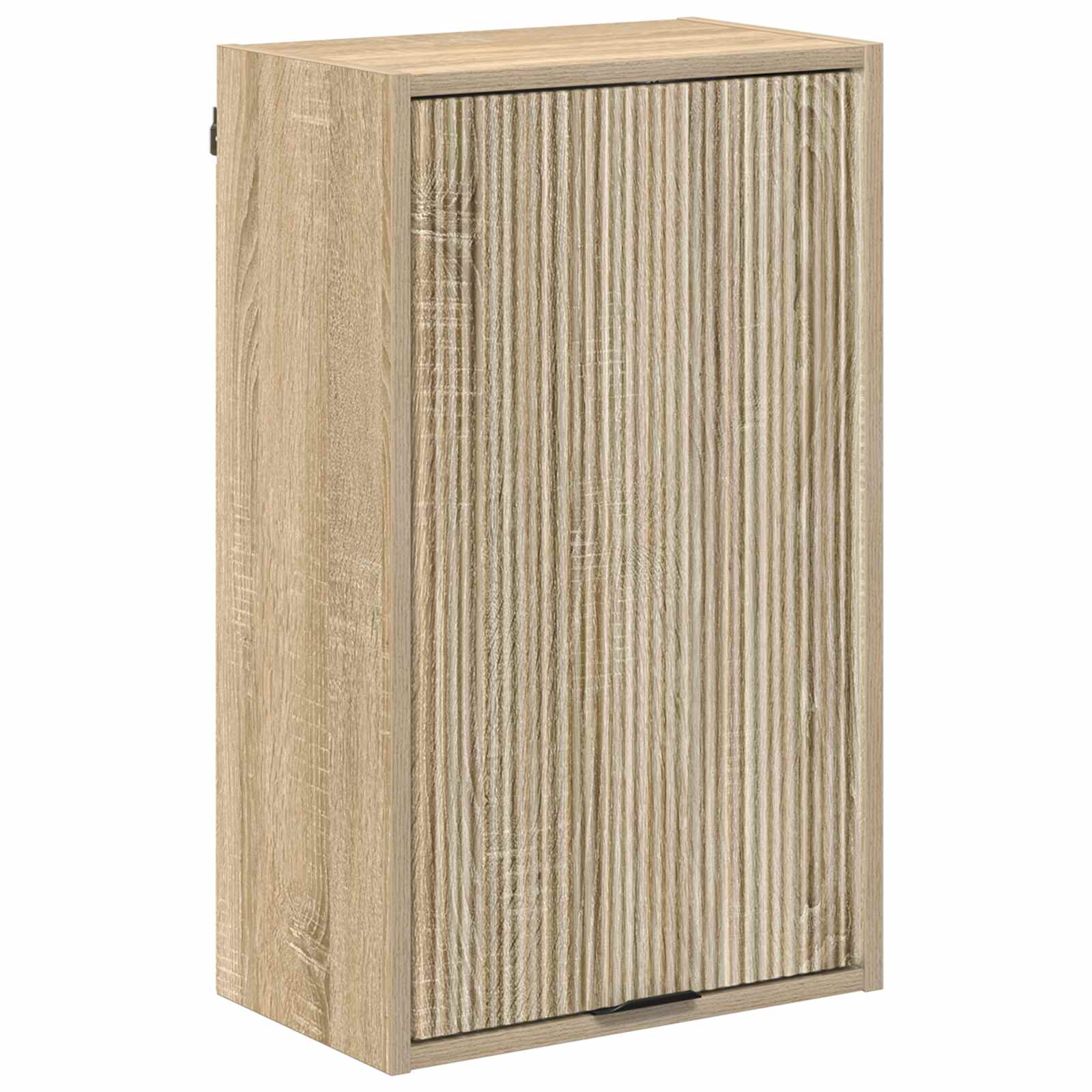 Badezimmerschrank Wandmontiert Sonoma-Eiche 39 x 23,5 x 65 cm