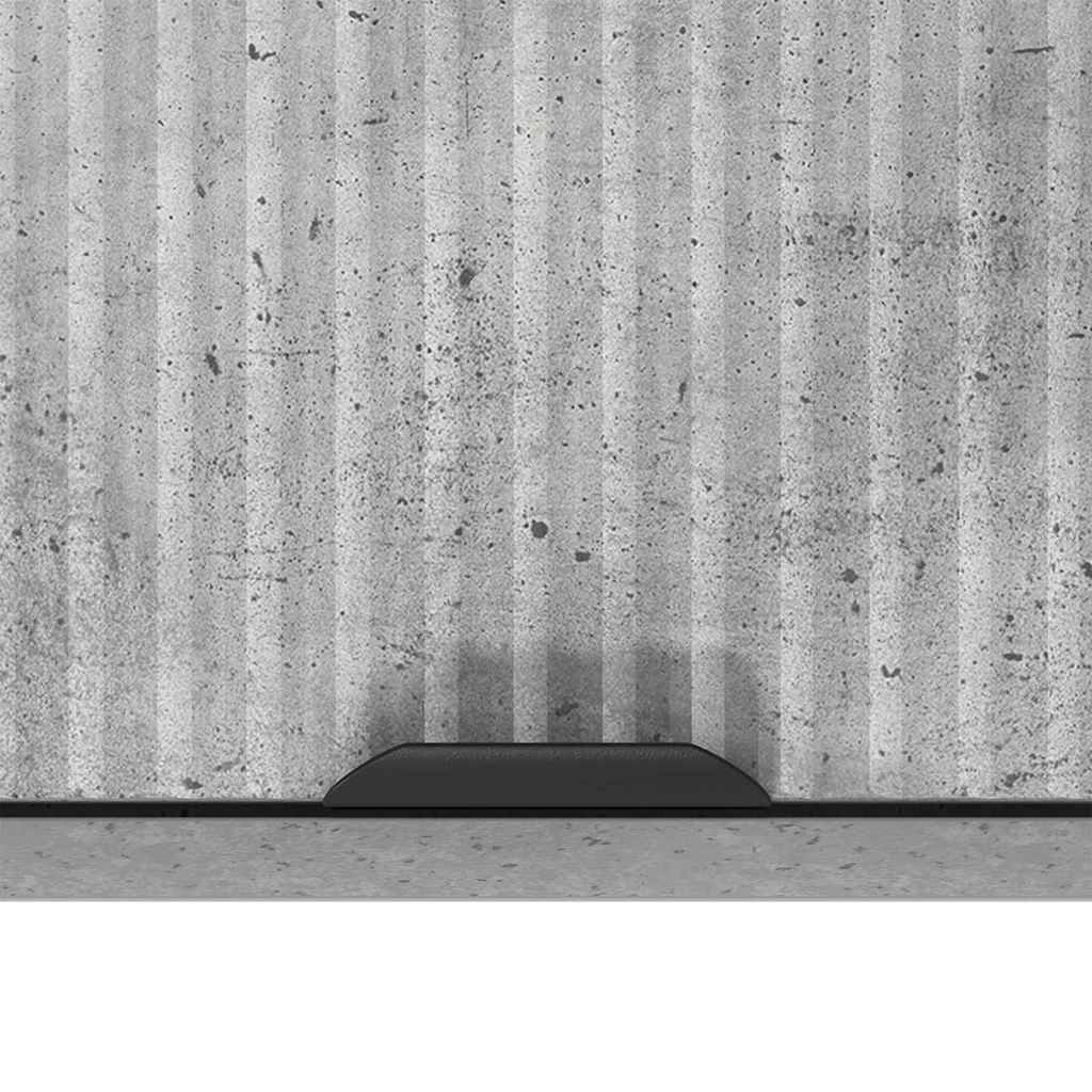 Badezimmerschrank Wandmontiert Beton Grau 39 x 23,5 x 65 cm