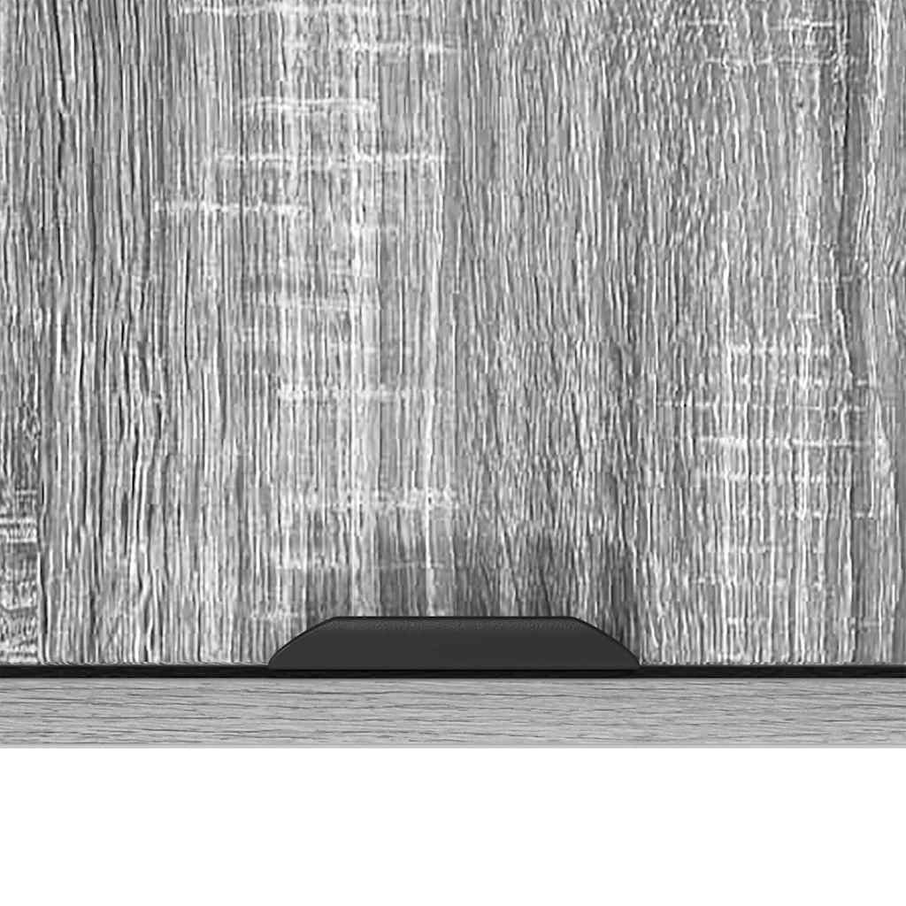 Badezimmerschrank Wandmontiert Graues Sonoma 39 x 23,5 x 65 cm
