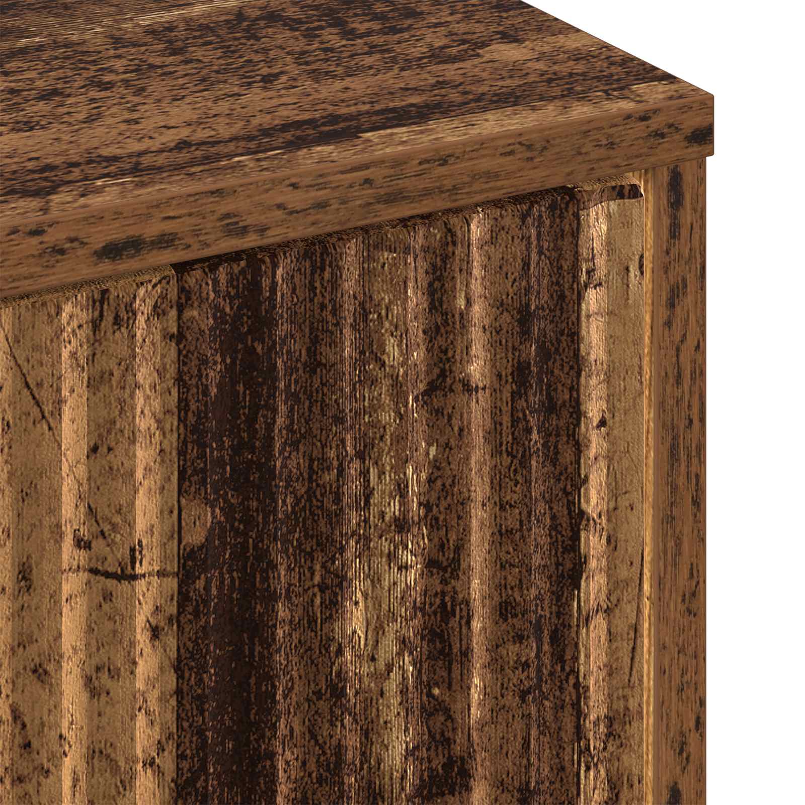 Badezimmerschrank Wandmontiert Altholz 39 x 23,5 x 65 cm