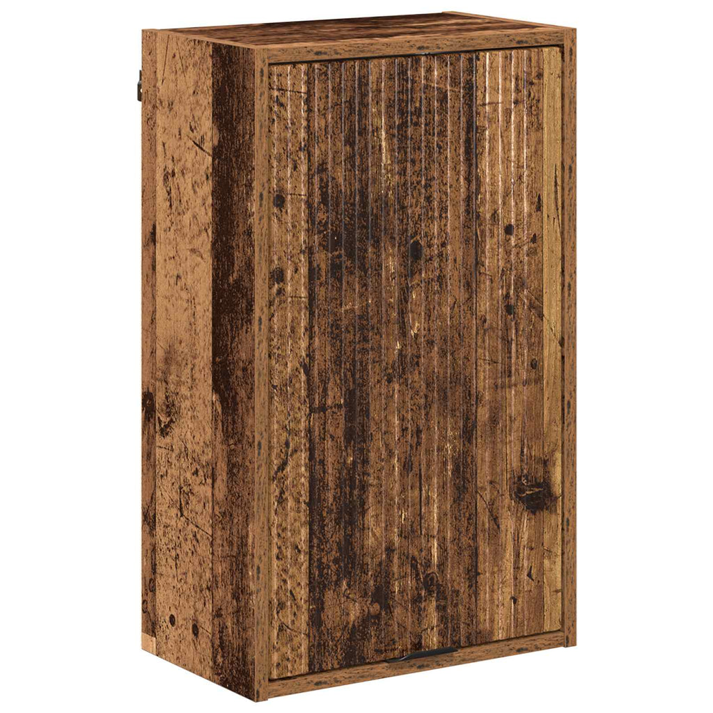 Badezimmerschrank Wandmontiert Altholz 39 x 23,5 x 65 cm