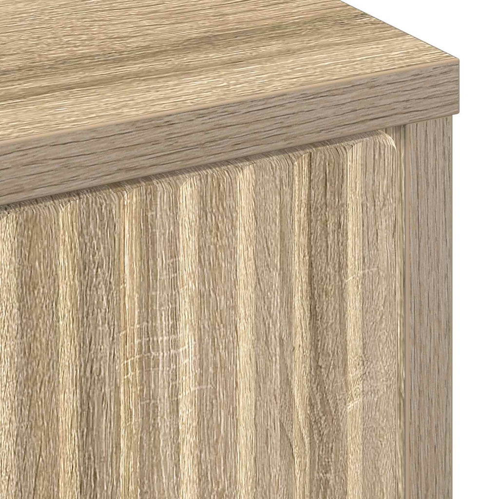 Badezimmerschrank mit Schubladen Sonoma-Eiche 39,5 x 36 x 88 cm