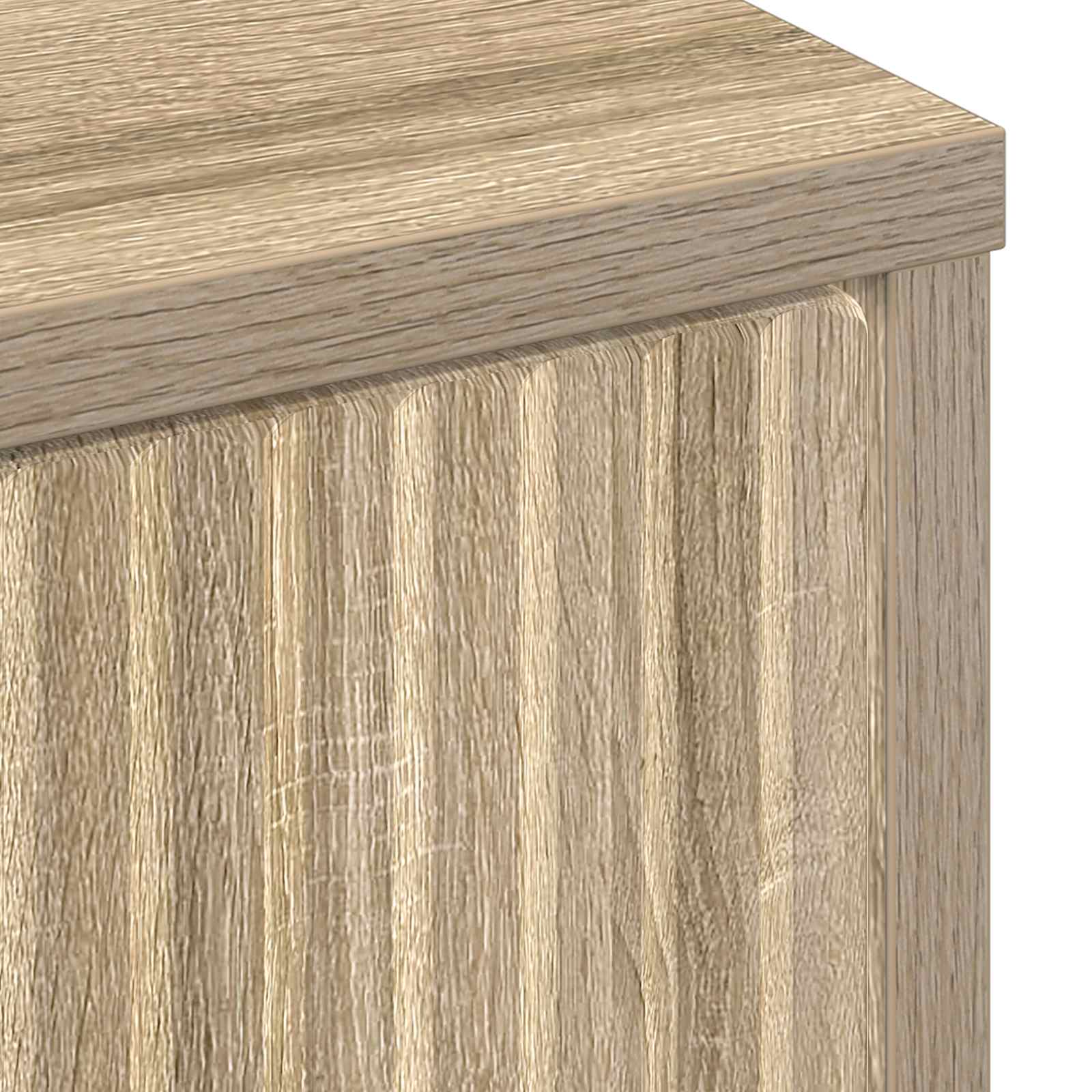 Badezimmerschrank mit Schubladen Sonoma-Eiche 39,5 x 36 x 88 cm
