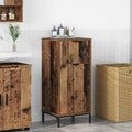 Badezimmerschrank mit Schubladen Altholz 39,5 x 36 x 88 cm