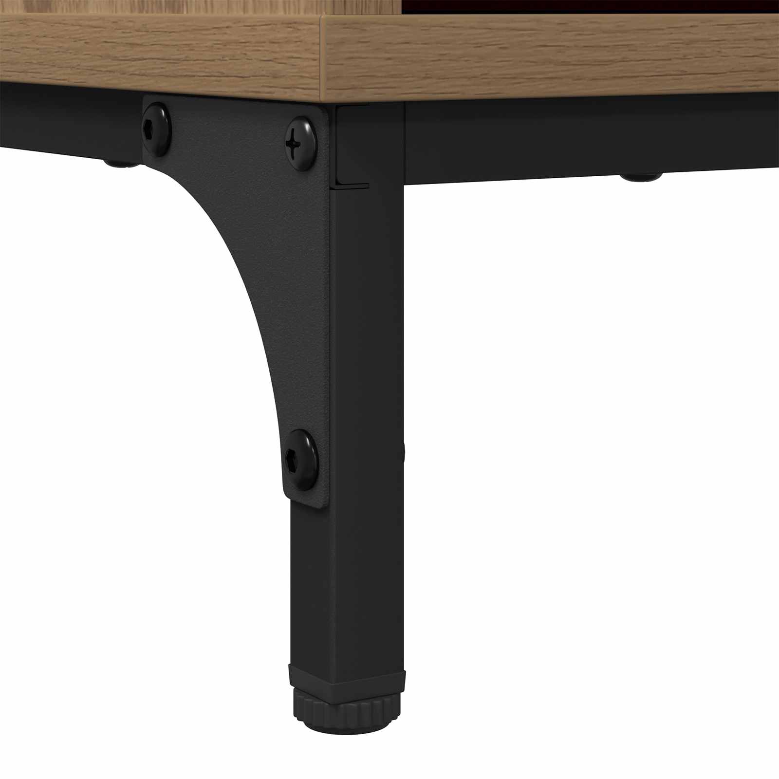 Badezimmerschrank mit Speicher Artisan-Eiche 39,5 x 36 x 88 cm