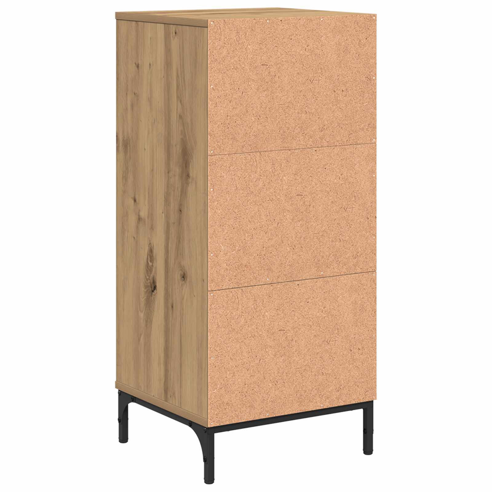 Badezimmerschrank mit Speicher Artisan-Eiche 39,5 x 36 x 88 cm