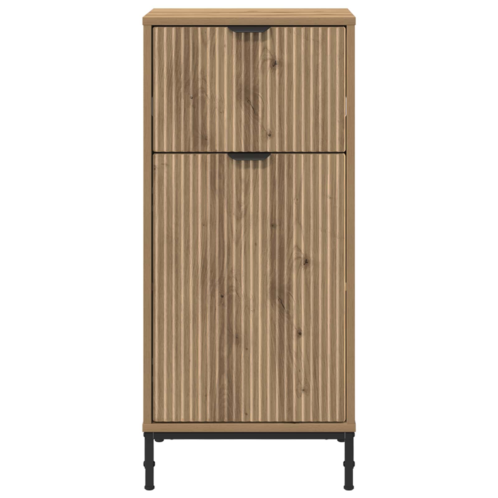 Badezimmerschrank mit Speicher Artisan-Eiche 39,5 x 36 x 88 cm