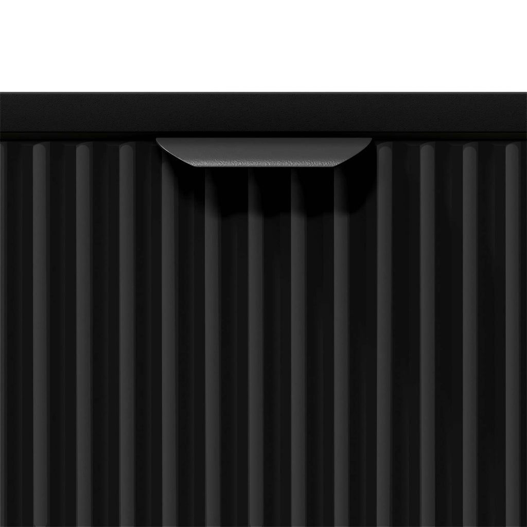 Sideboard Schwarz 69,5 x 33 x 82 cm Holzwerkstoff